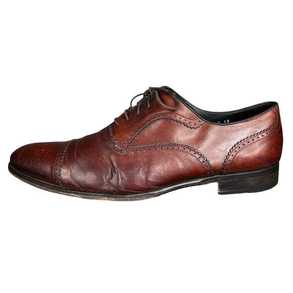 To Boot New York Men’s Warwick Brown Leather Cap Toe Oxford Size US 12 main image 10
